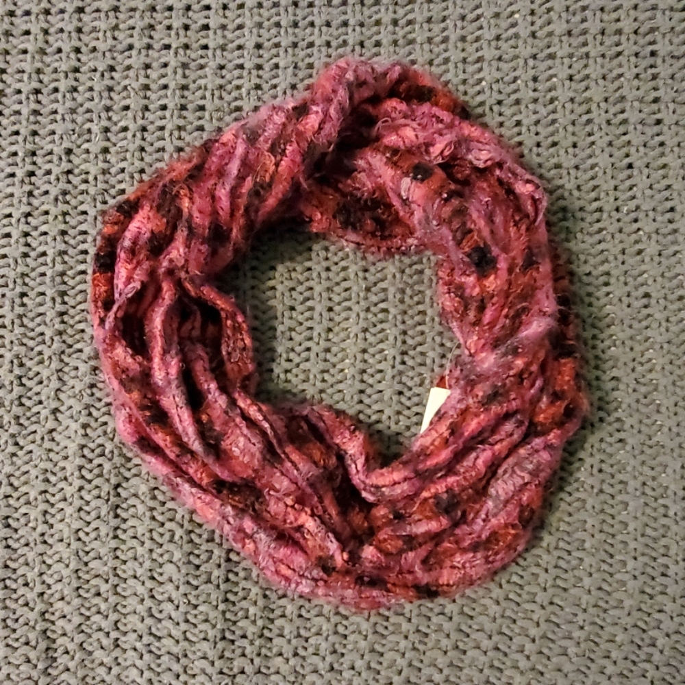Pink Infinity Scarf - Picture 2 of 3